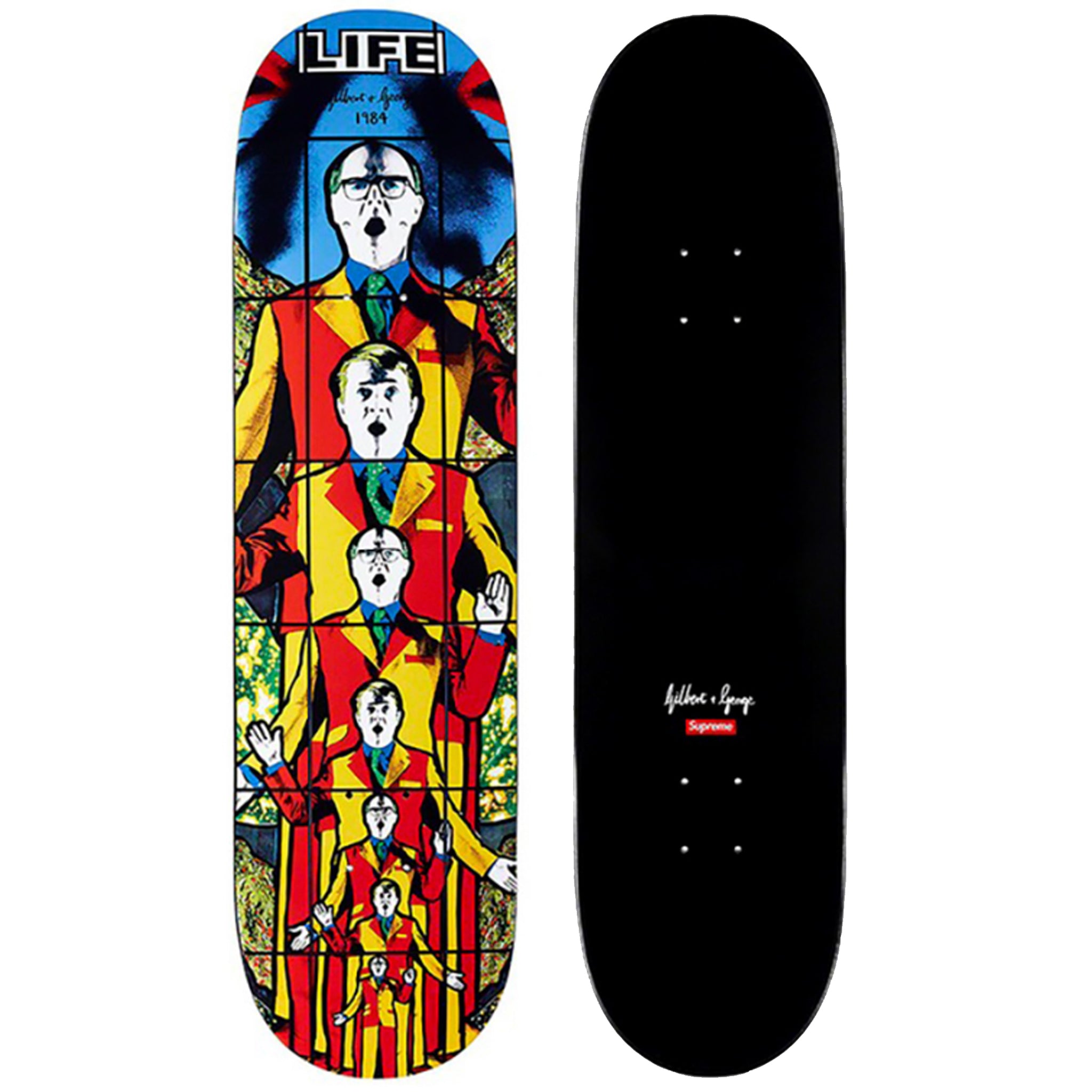 Supreme X Gilbert & George Skatedeck