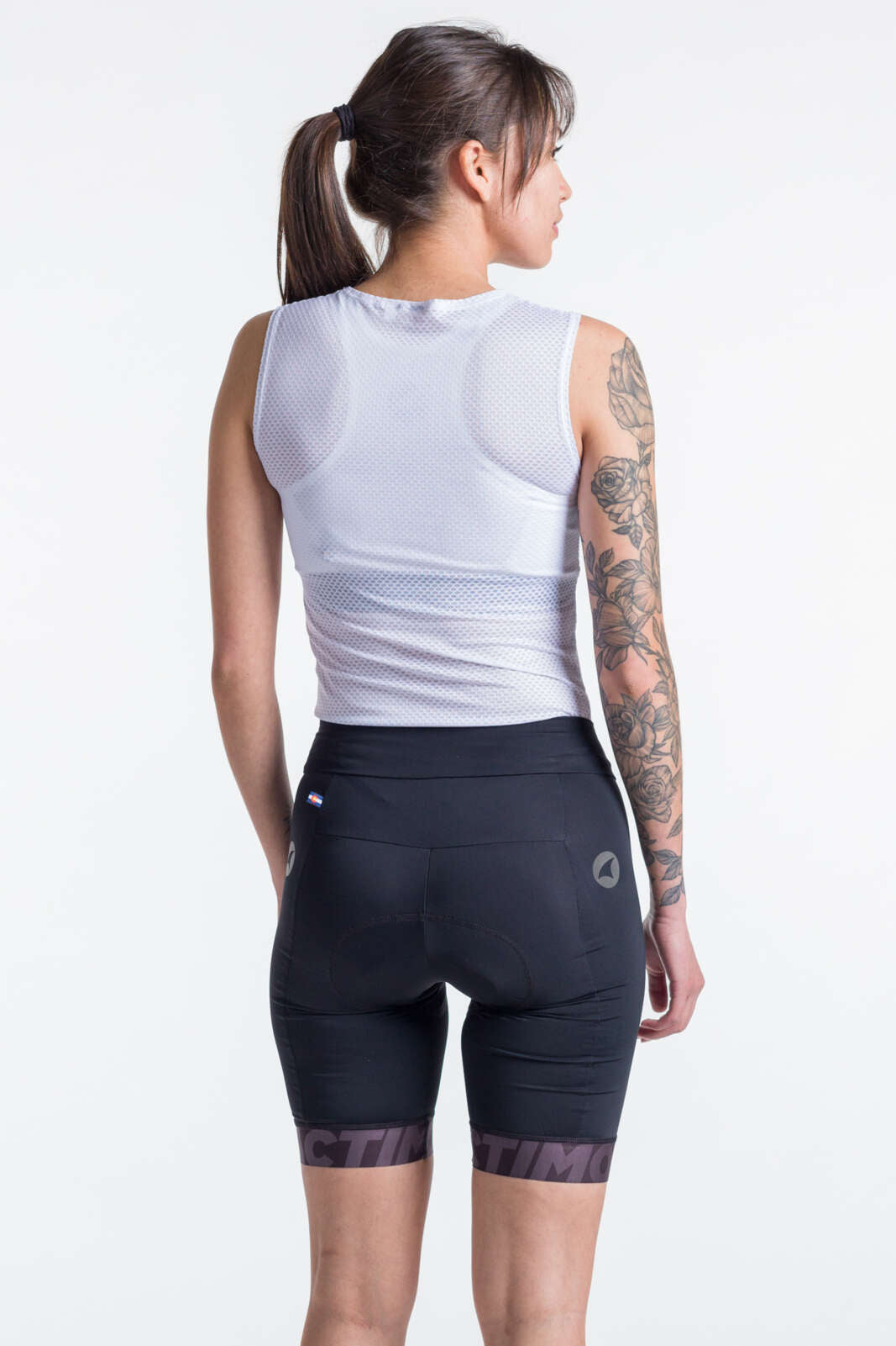 Women's Mesh Sleeveless Cycling Base Layer - Back View