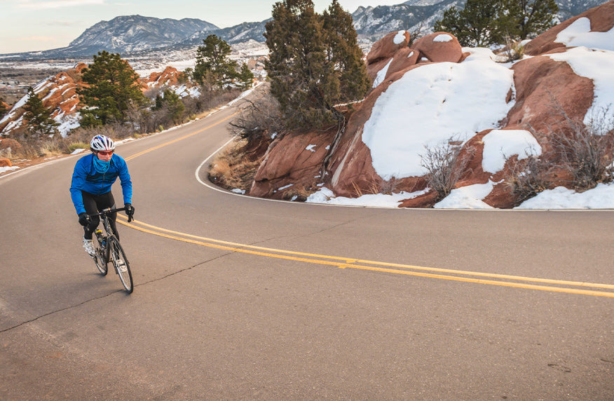 Cycling Garden of the Gods, Colorado Springs, Colorado