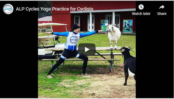 ALP Cycles Yoga at home