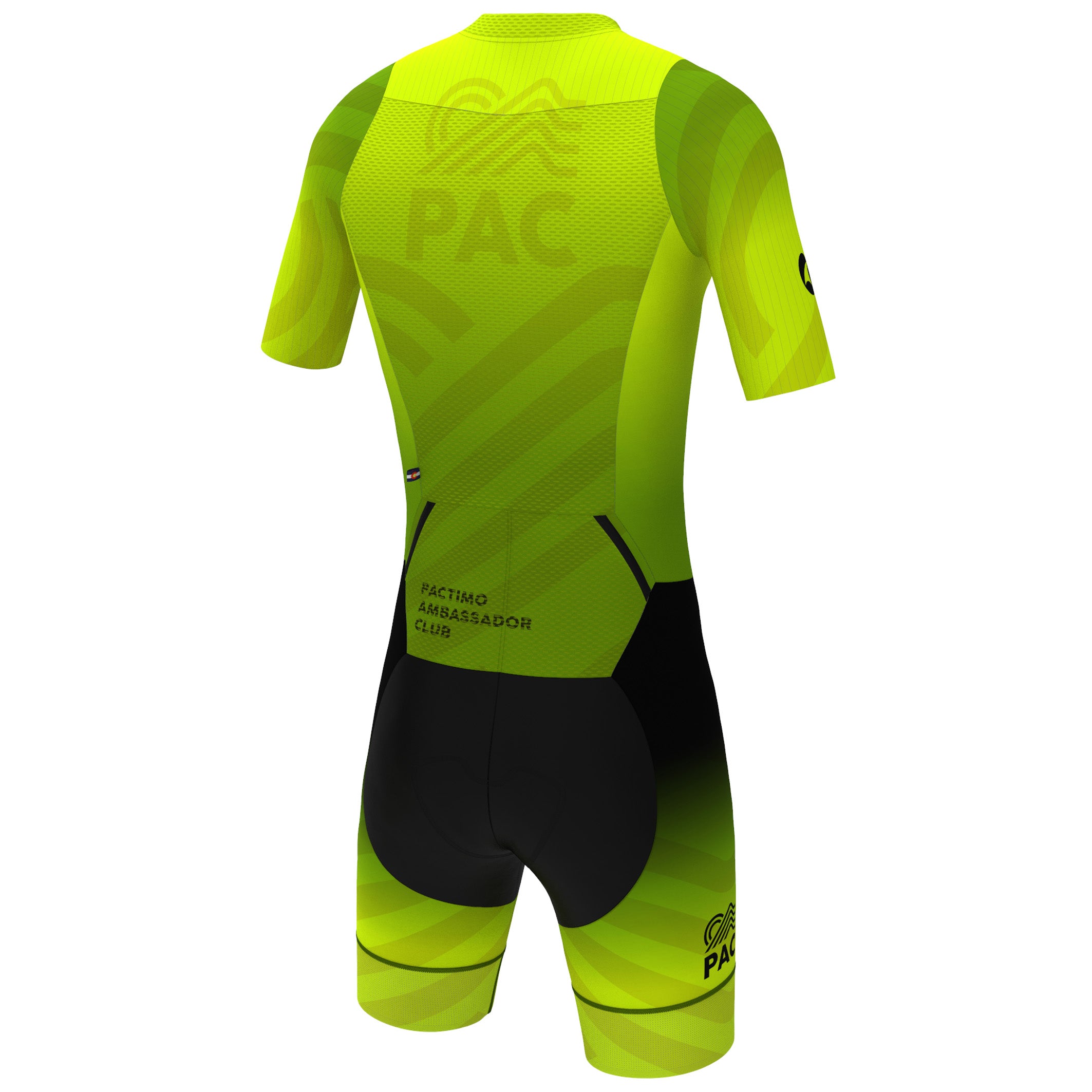 Men's Short Sleeve Custom Cycling Skinsuit, Flyte