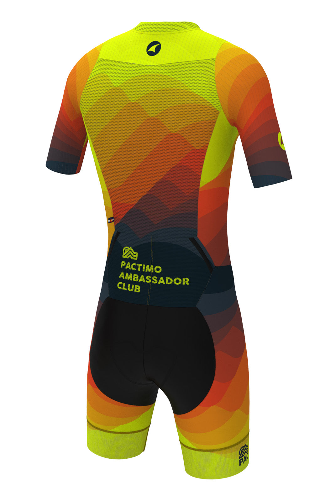 Men's Short Sleeve Custom Cycling Skinsuit, Flyte