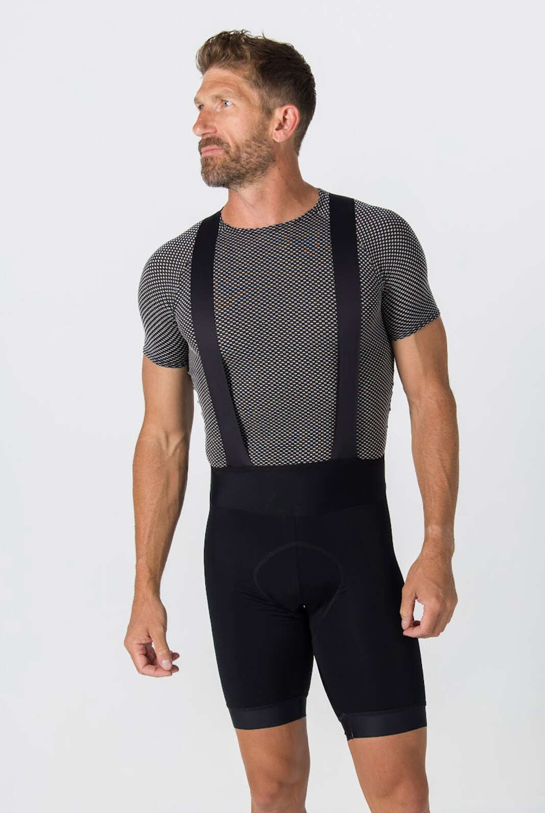 Men's Thermal Cycling Bib Tights, Water-Repelling