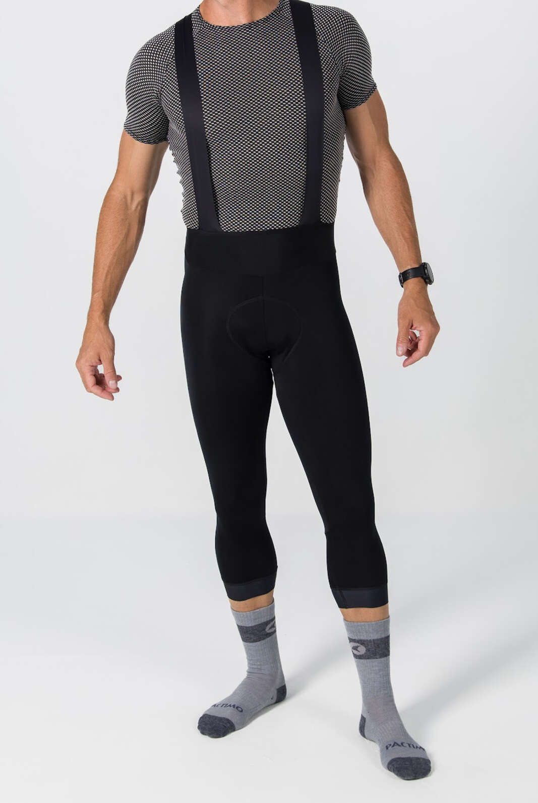 Men's Thermal Cycling Bib Tights, Water-Repelling