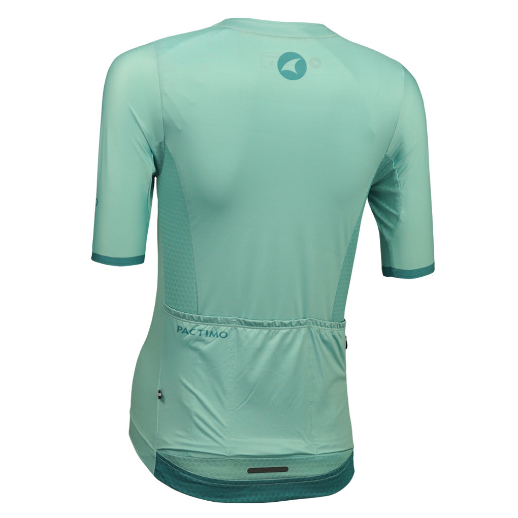 Men's Summit Jersey in Pitch Mediterranean Green | Size: L by Pactimo