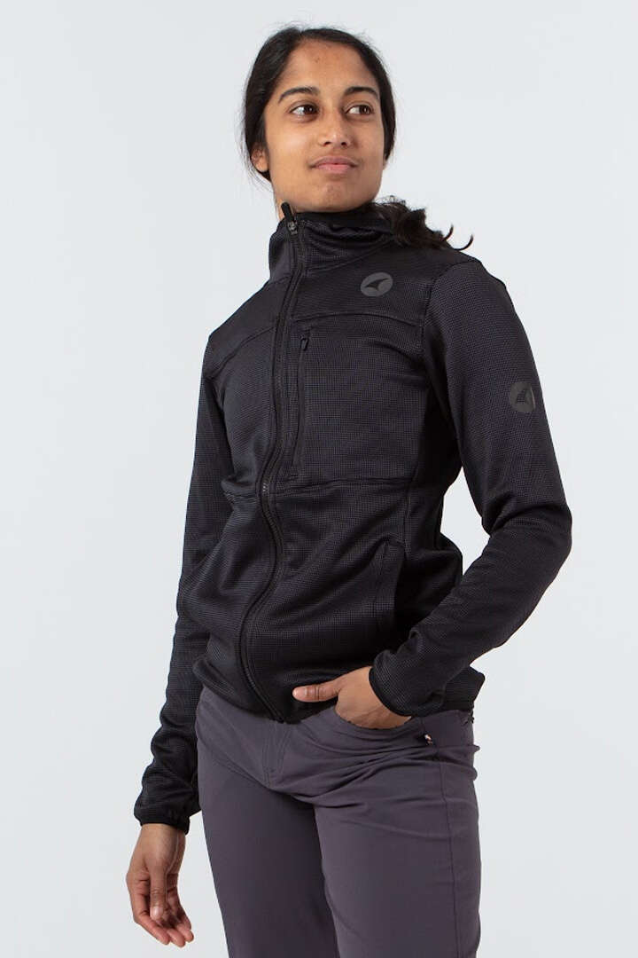 Women's Fleece Cycling Hoodie - Front View