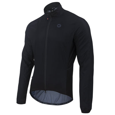Lightweight packable wind cycling jacket for men