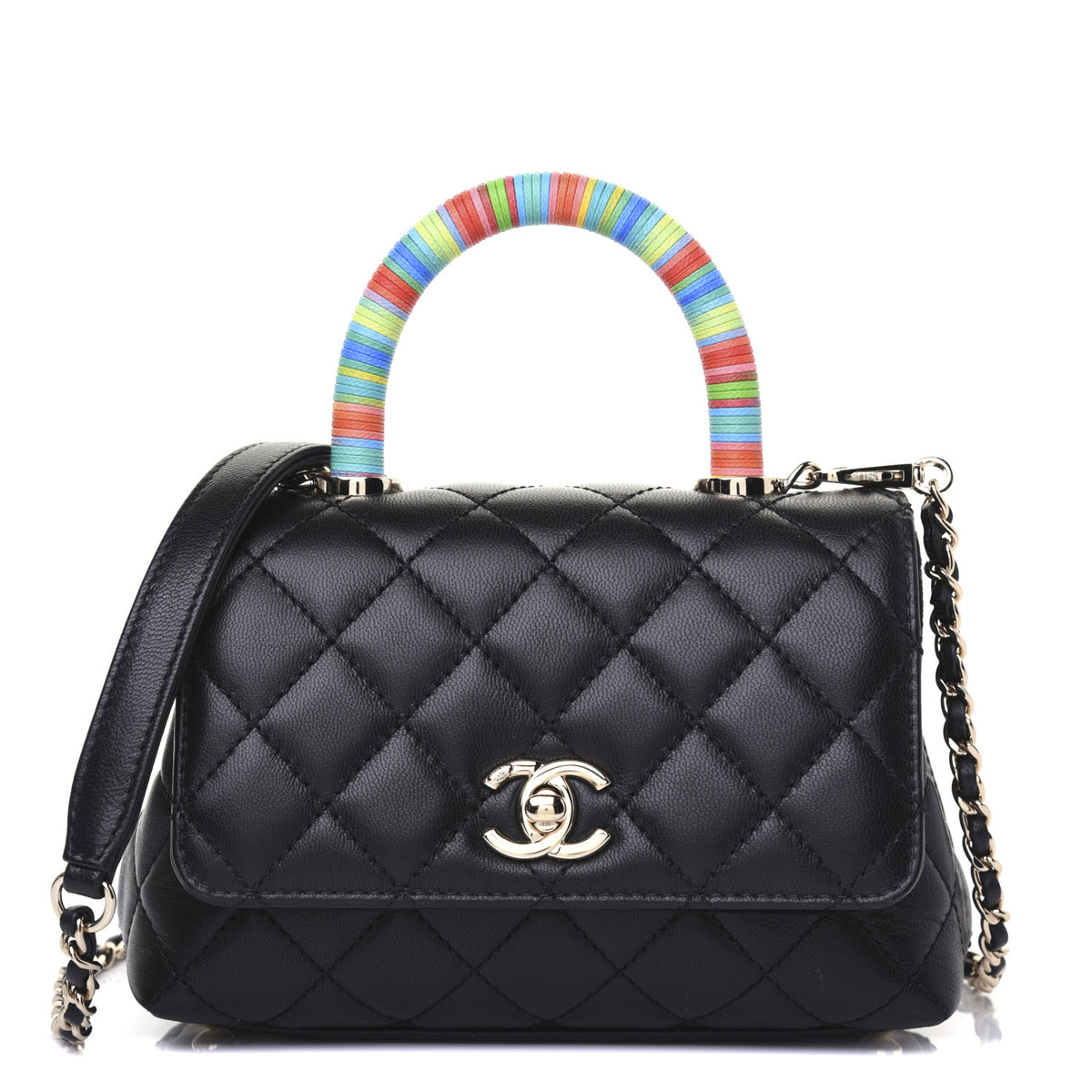 Chanel Satin EXTRA MINI Flap Bag