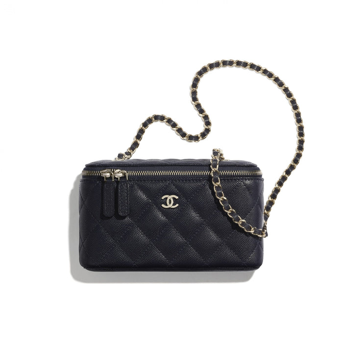 Chanel Mini Vanity Bag with Chain Reference Guide  Spotted Fashion