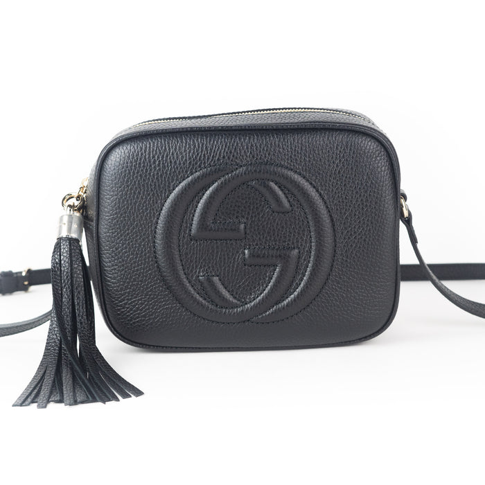 Gucci Soho small leather disco bag | LuxurySnob Genuine Pre Owned ...