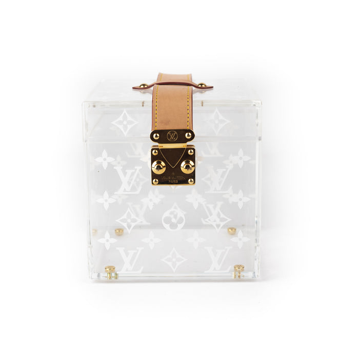 Louis Vuitton Monogram Cube Scott Box Plexiglass Accessory Case Bag  Luxury Bags  Wallets on Carousell