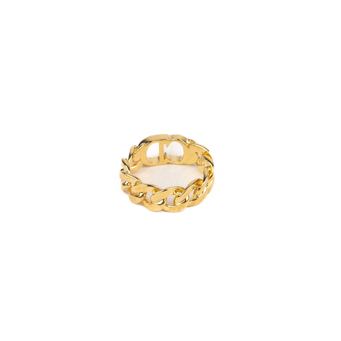 Christian Dior Women039s Gold Tone Ring DANSEUSE ETOILE US Size 6 Top  Mint  eBay