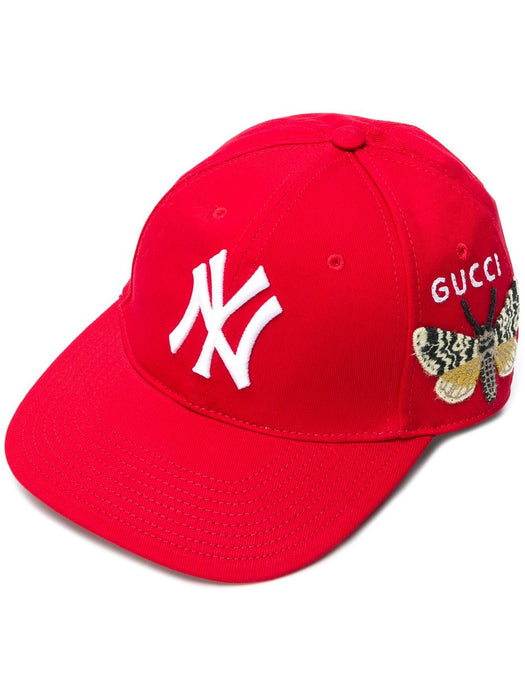 GUCCI BASEBALL CAP WITH NY YANKEES™ PATCH | LuxurySnob Genuine Pre Owned  Designer Goods — Luxurysnob