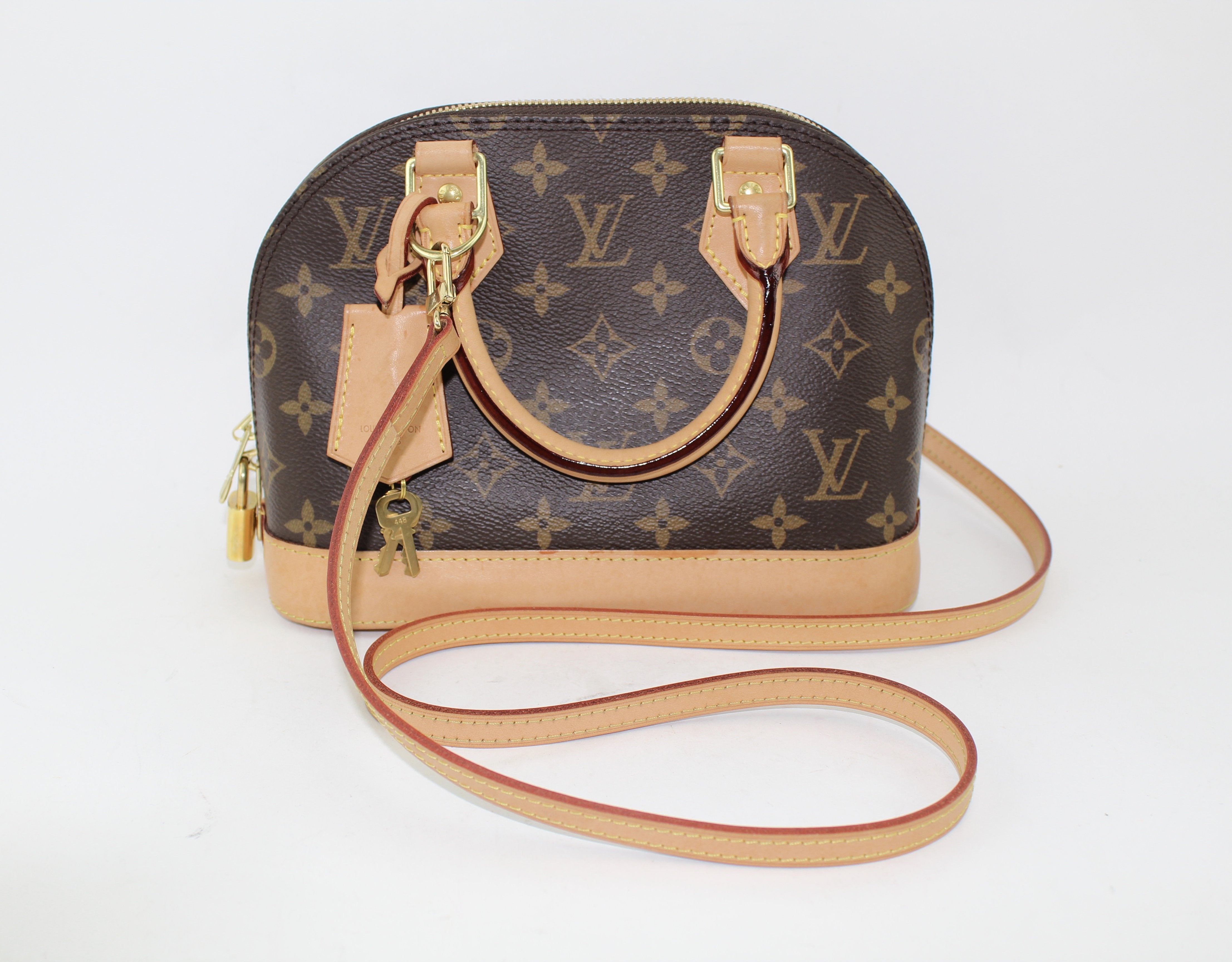 Louis Vuitton Alma BB, Luxury, Bags & Wallets on Carousell