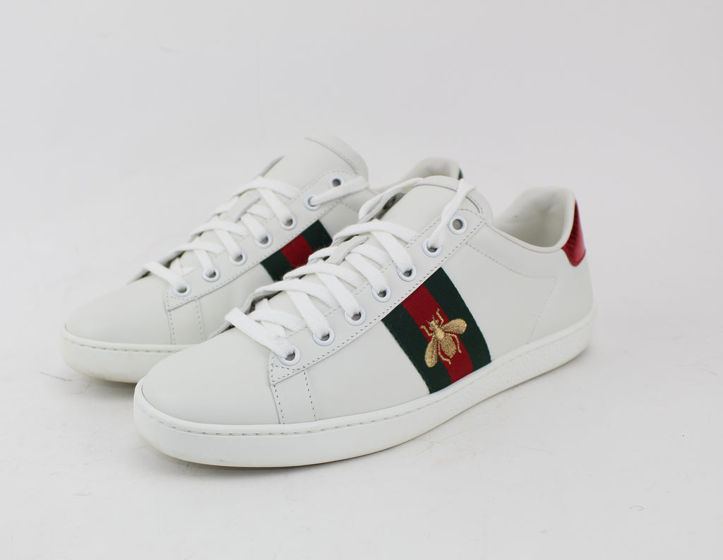GUCCI WOMEN'S ACE EMBROIDERED SNEAKER