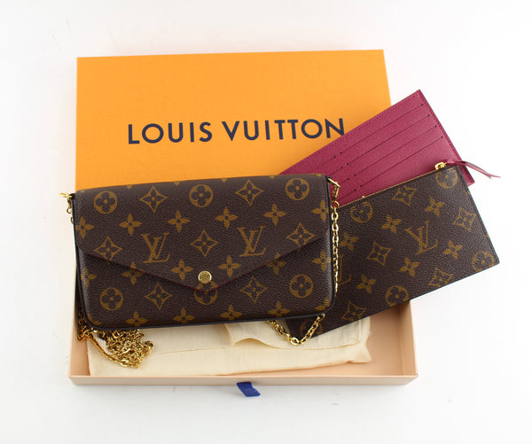 LOUIS VUITTON POCHETTE FELICIE | LuxurySnob Genuine Pre Owned Designer Goods