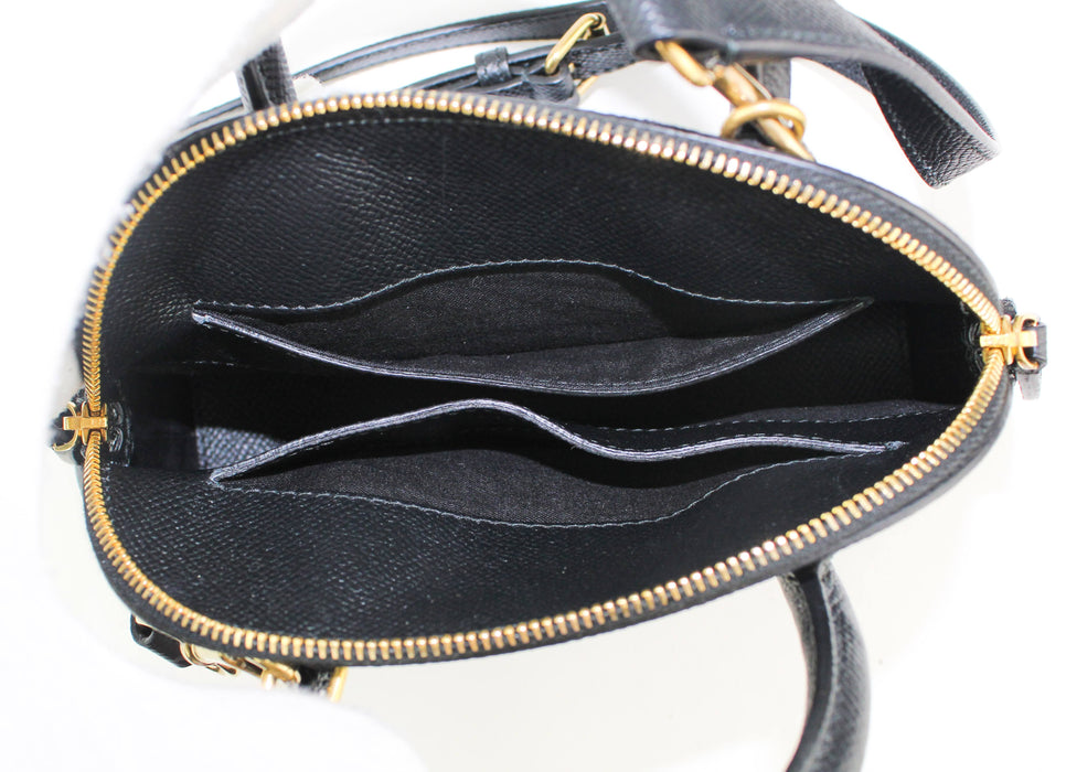Balenciaga Grained Calfskin XXS Ville Top Handle Bag — Luxurysnob