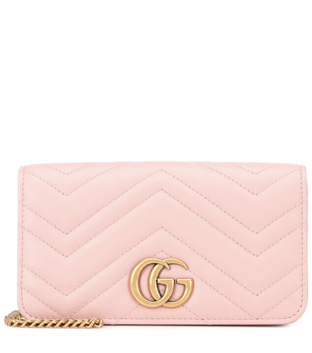 Gucci GG Marmont mini crossbody Pink — Luxurysnob