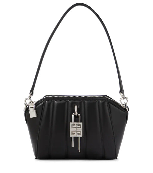 Givenchy XS Antigona Lock Padded Leather Shoulder Bag — Luxurysnob