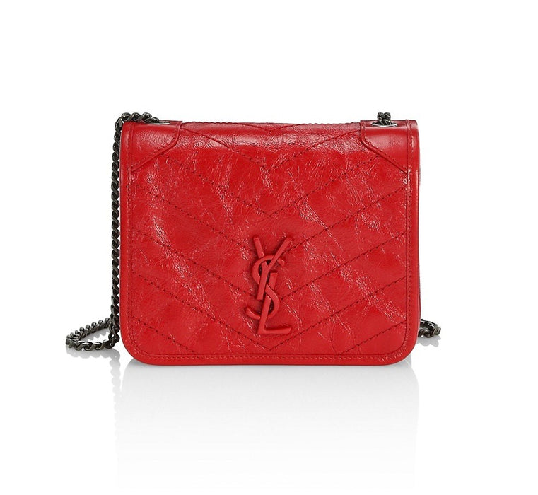 Saint Laurent Niki Baby Red Bag — Luxurysnob