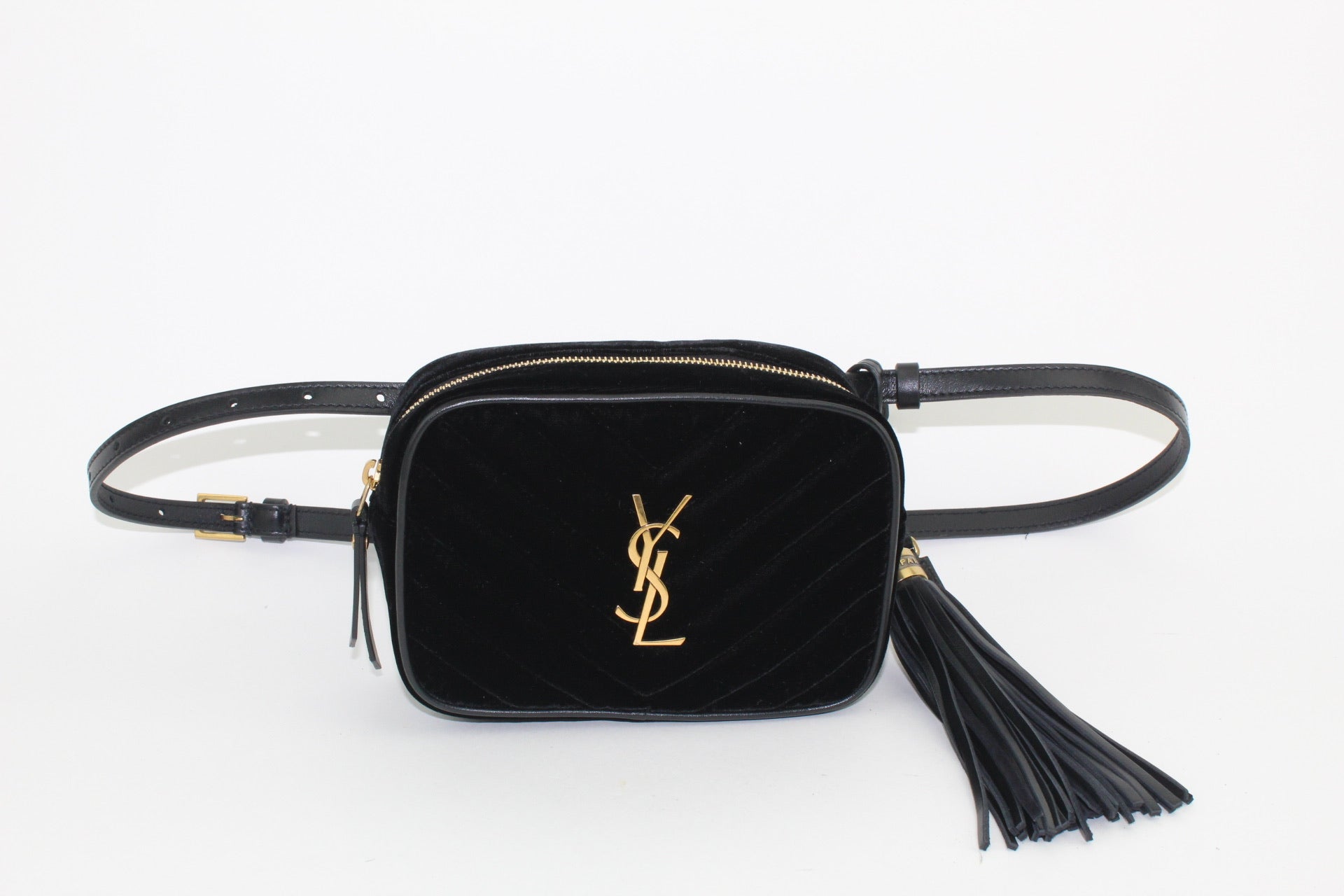 ysl belt bag velvet