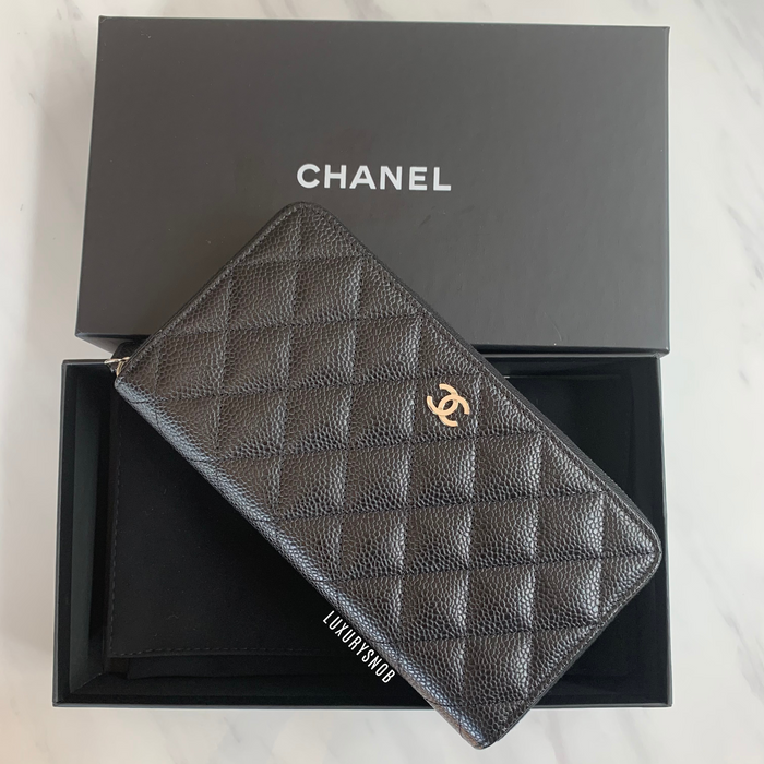 Chanel Classic Zip Wallet — Luxurysnob