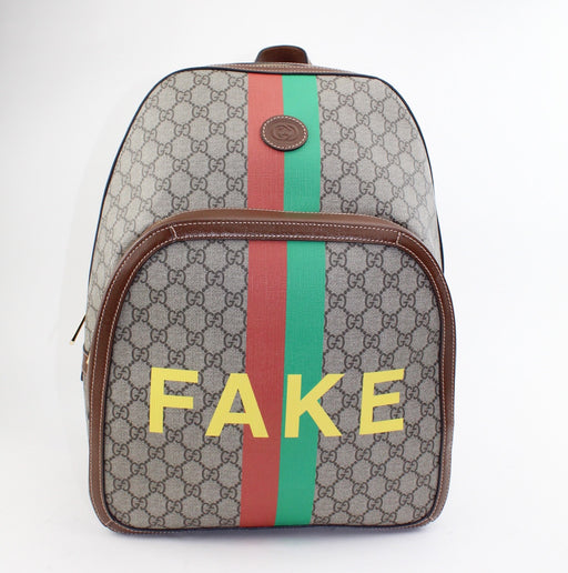 Gucci Canvas backpack — Luxurysnob