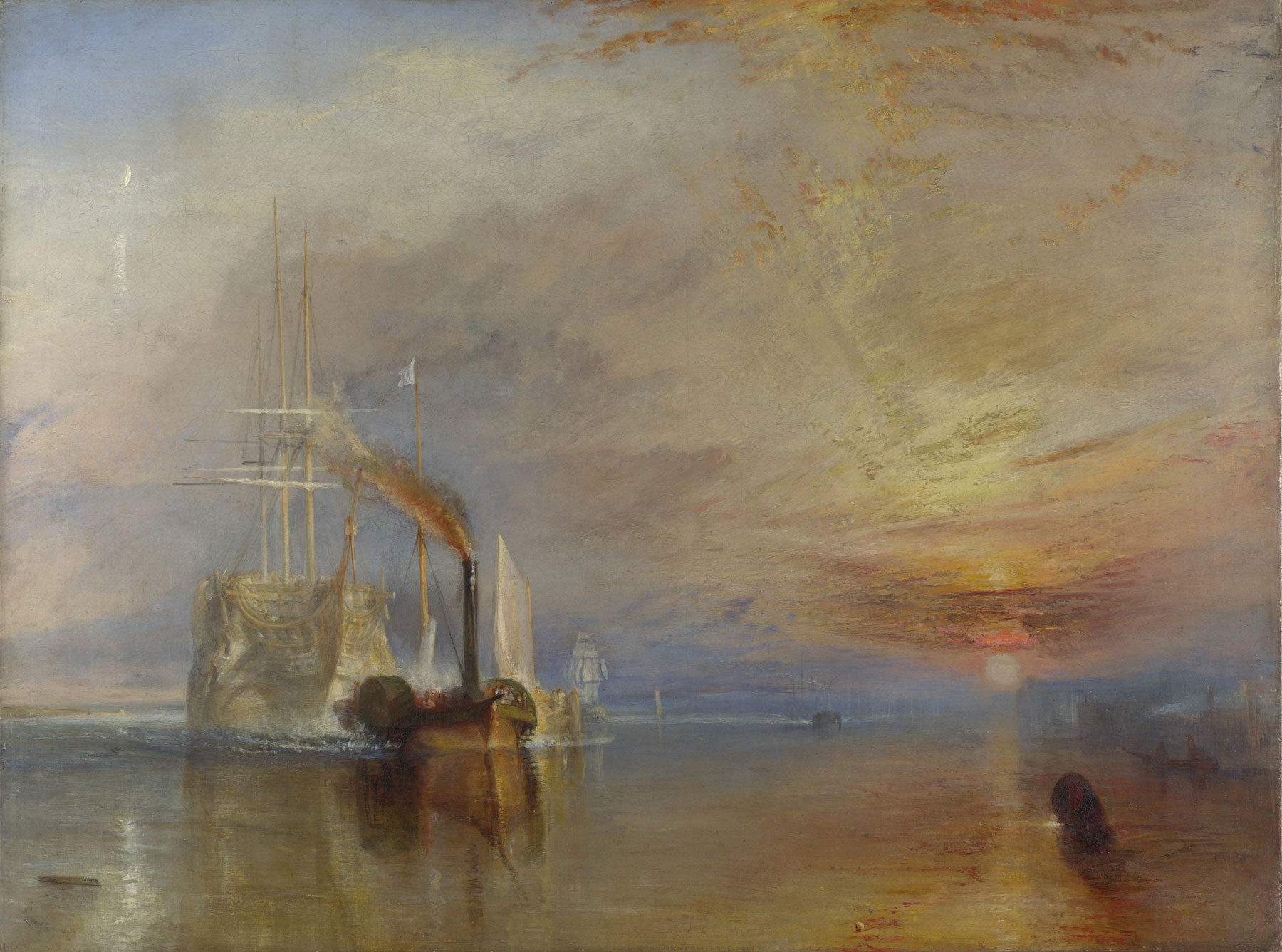 The Fighting Temeraire, by J.W. Turner