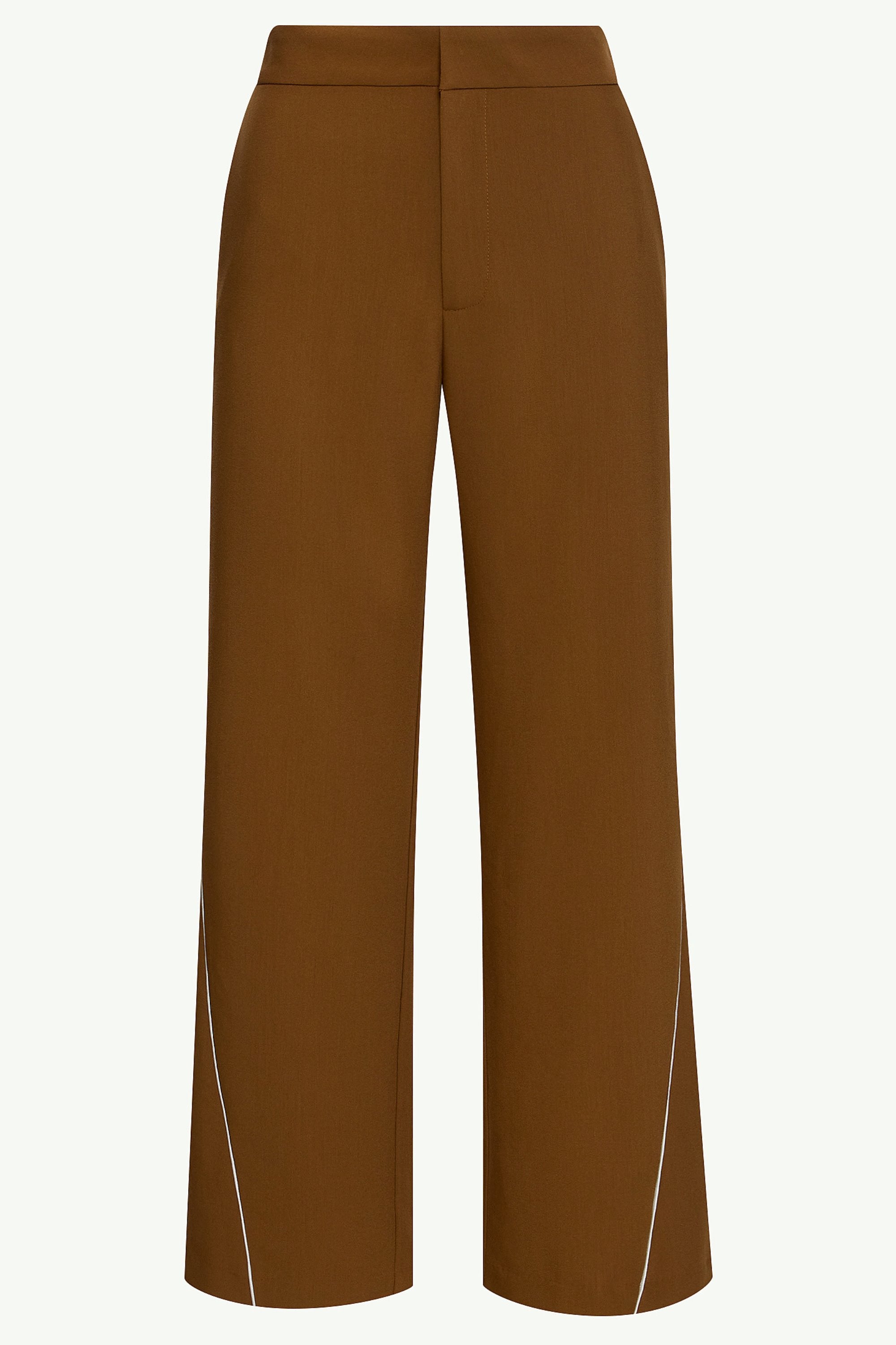 Brown Plaid Suspender Wool Pants Women, Autumn Winter Straight-leg Pants,  High Waist Pants, Long Suspender Pants, Custom Made Pants 3964 -  Canada