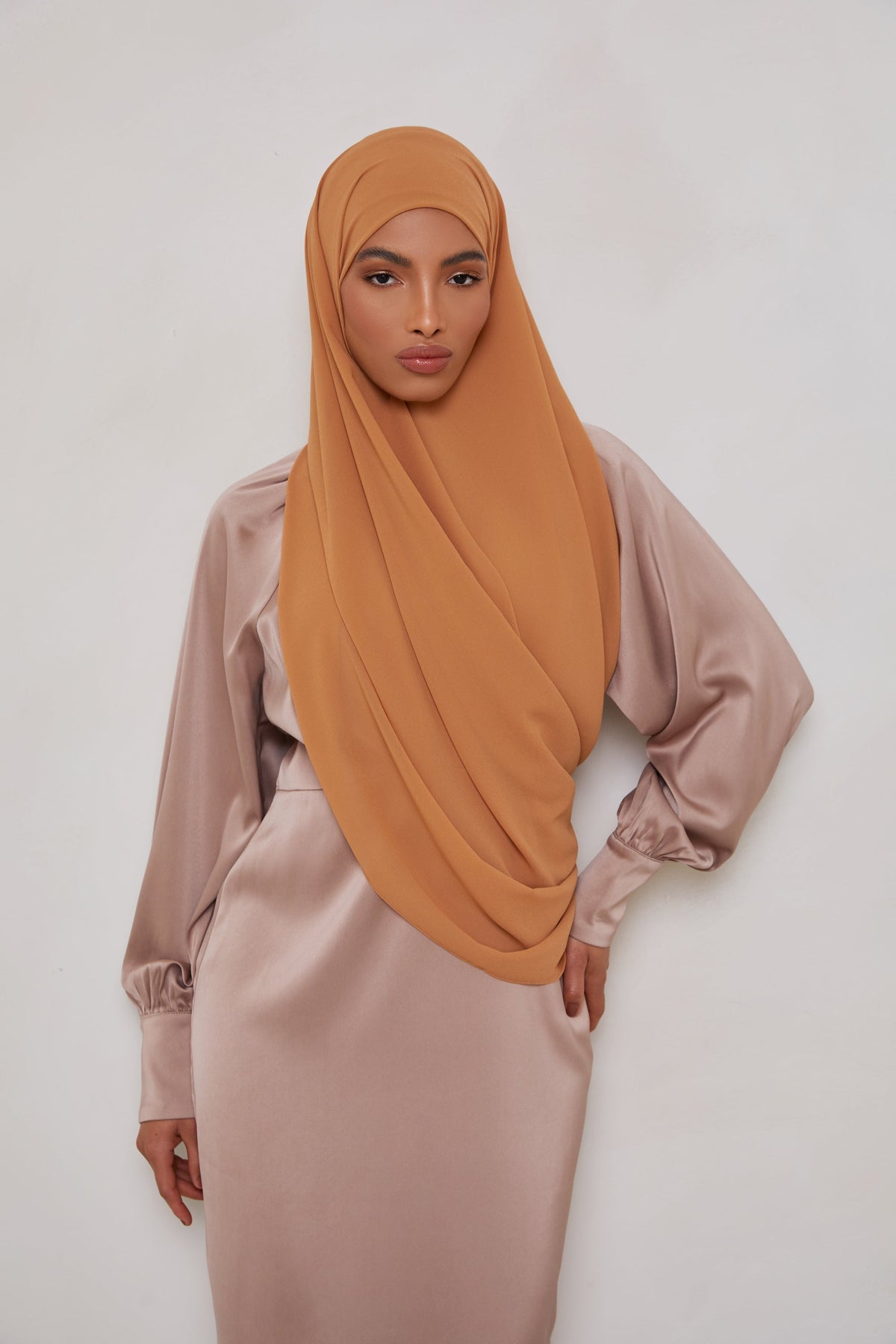 Essential Chiffon Hijab - Barely Beige