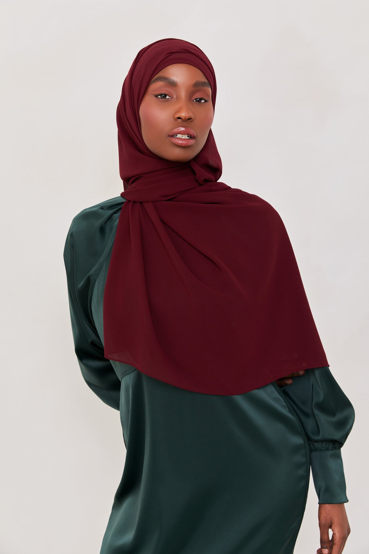 Essential Chiffon Hijab - Barely Beige