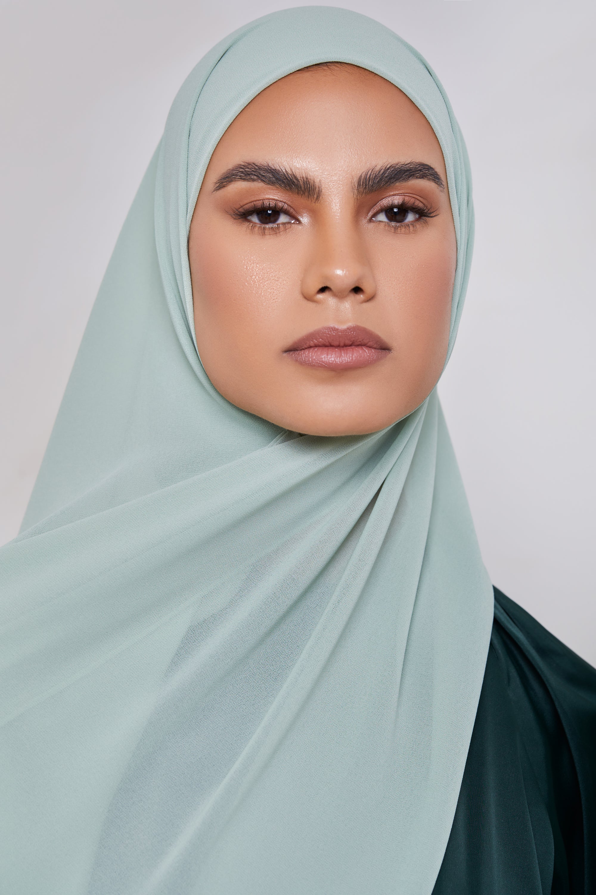 Image of Essential Chiffon Hijab - Mint Tea