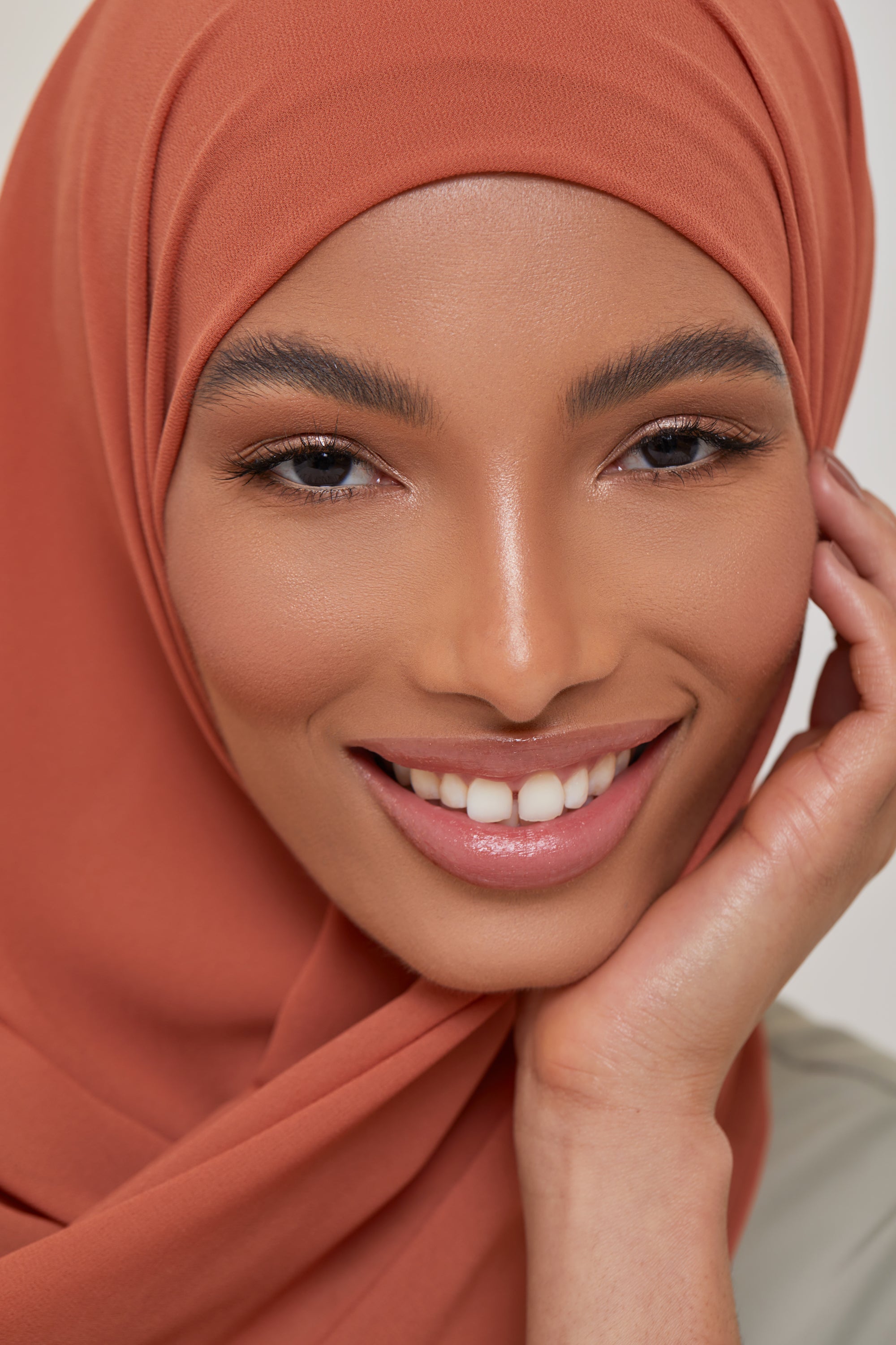 Image of Essential Chiffon Hijab - Pumpkin Spice