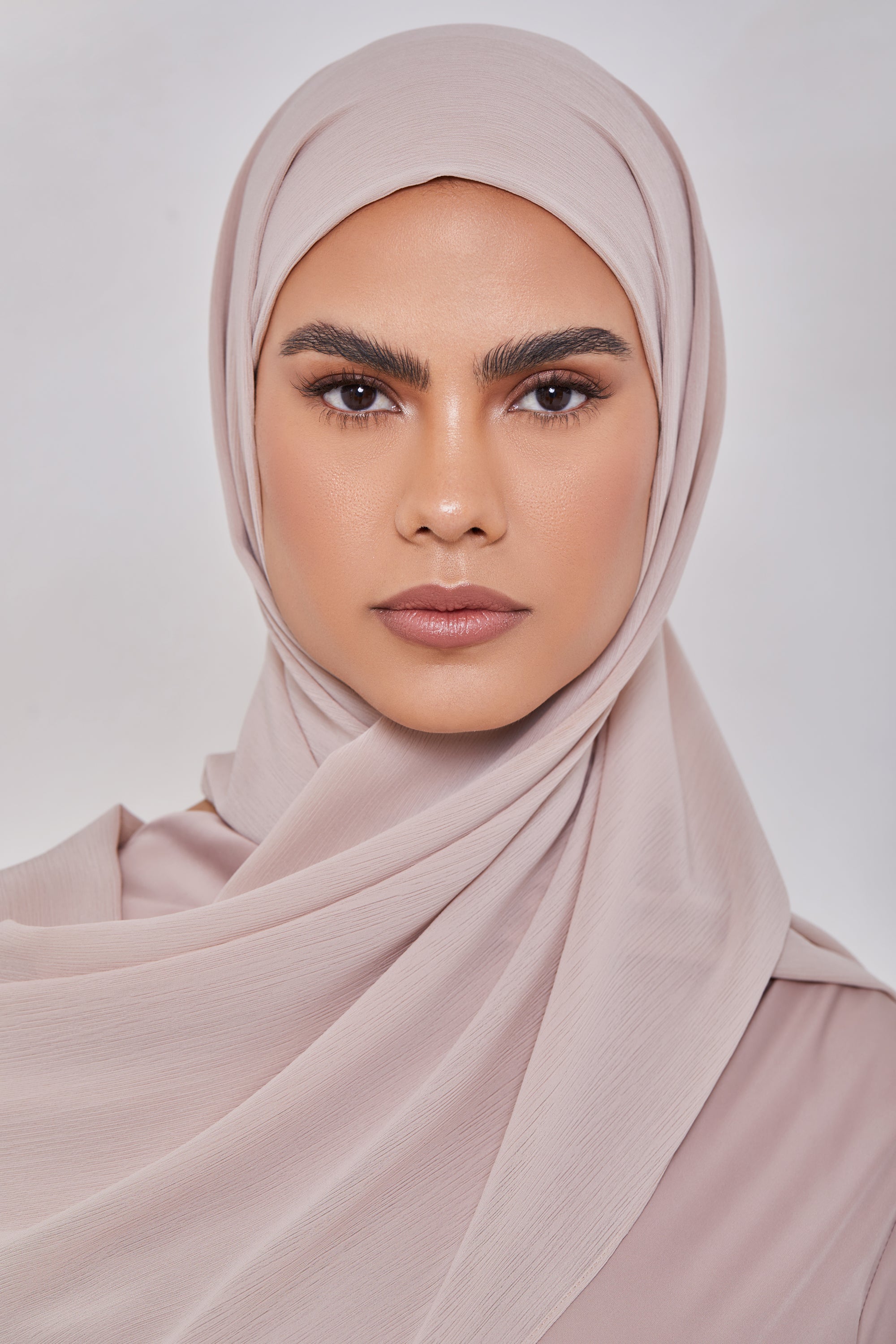 Georgette Crepe Hijab Lychee