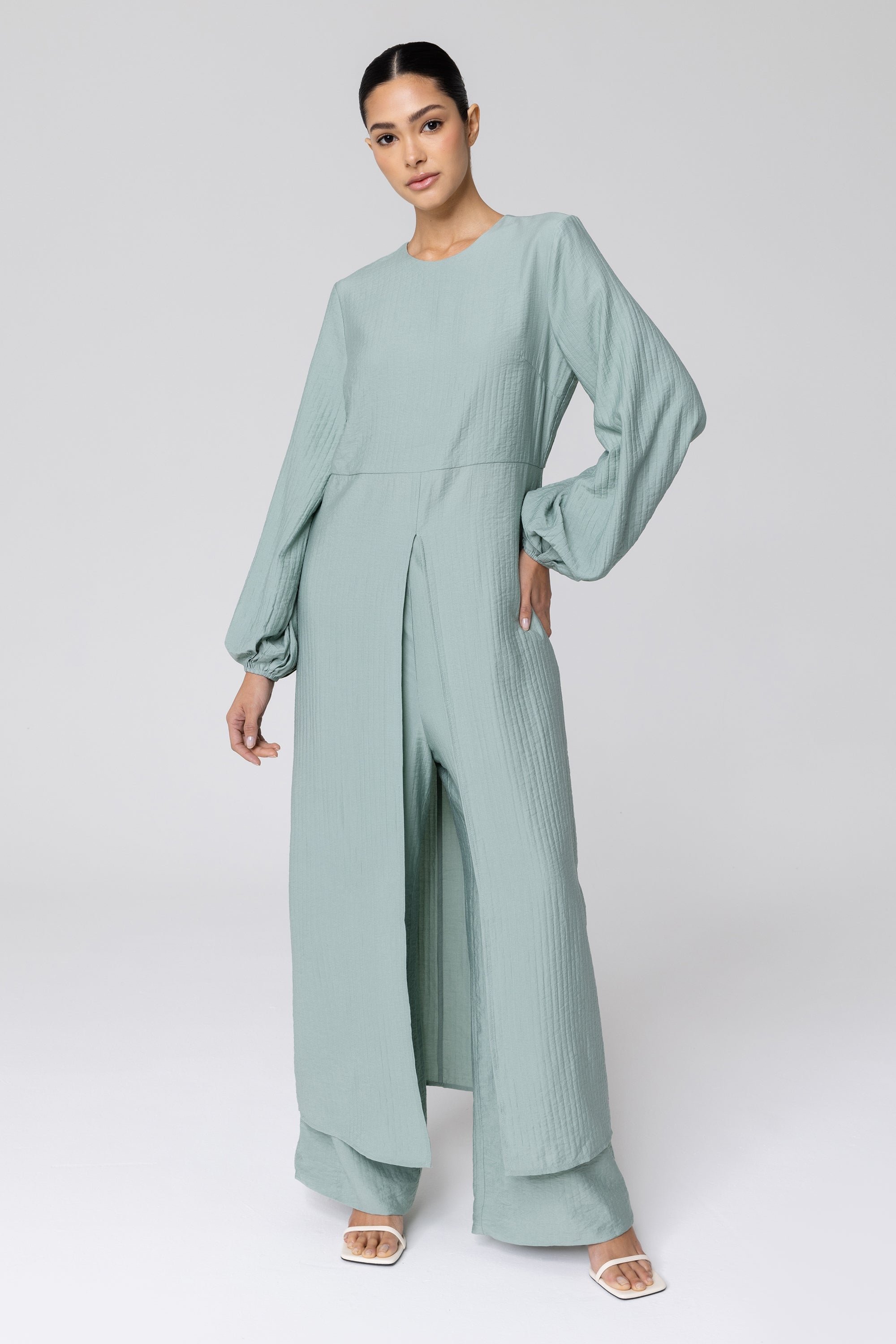 Image of Lia Split Front Maxi Tunic