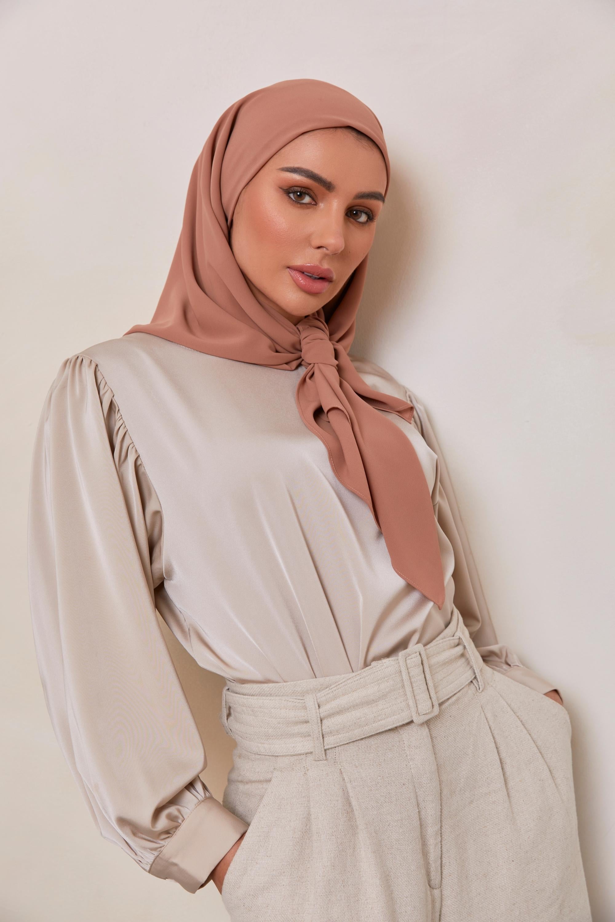 Image of Premium Chiffon Hijab - Tulum