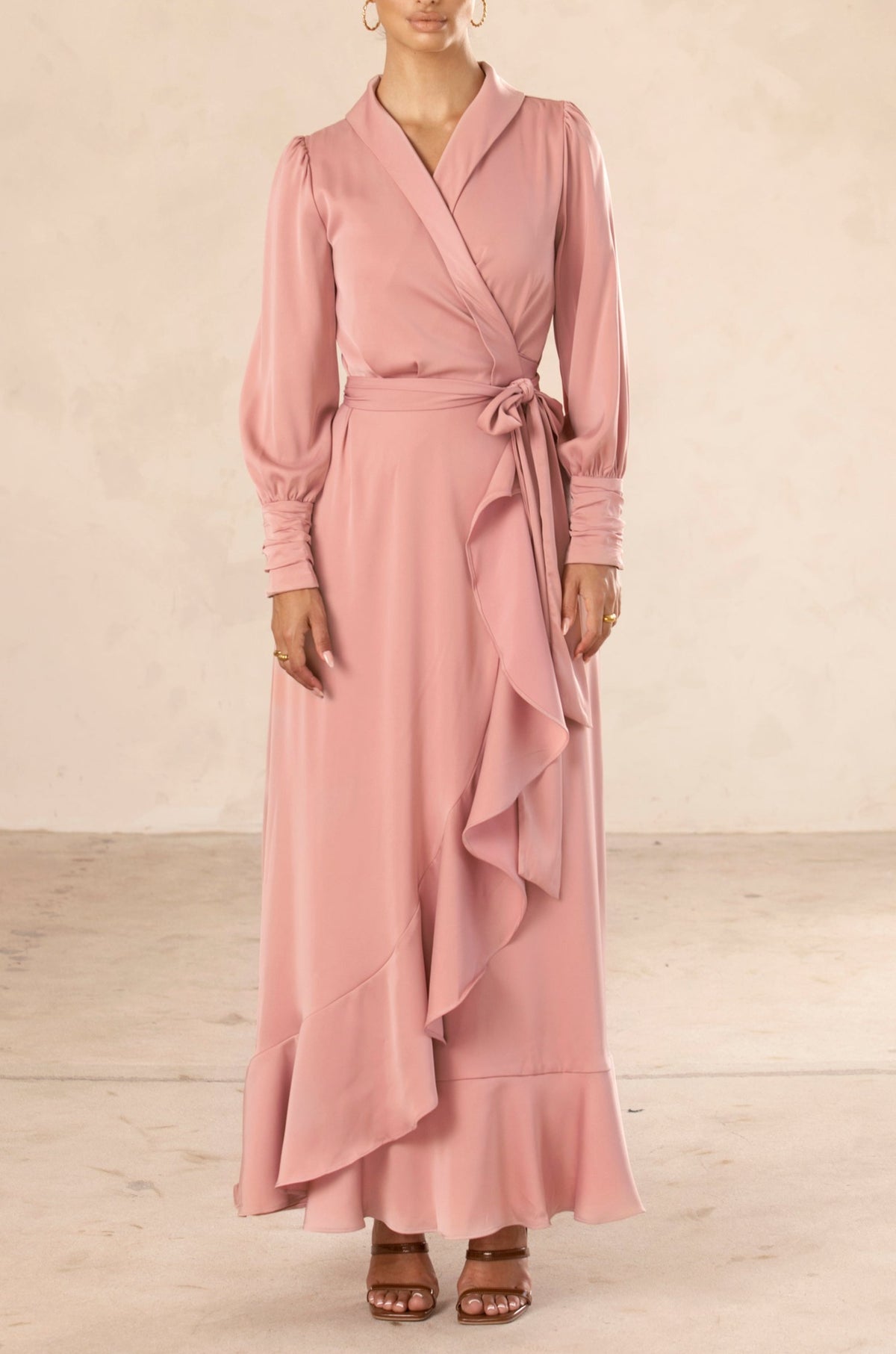 Jersey Prayer Two Piece Set - Dusty Pink