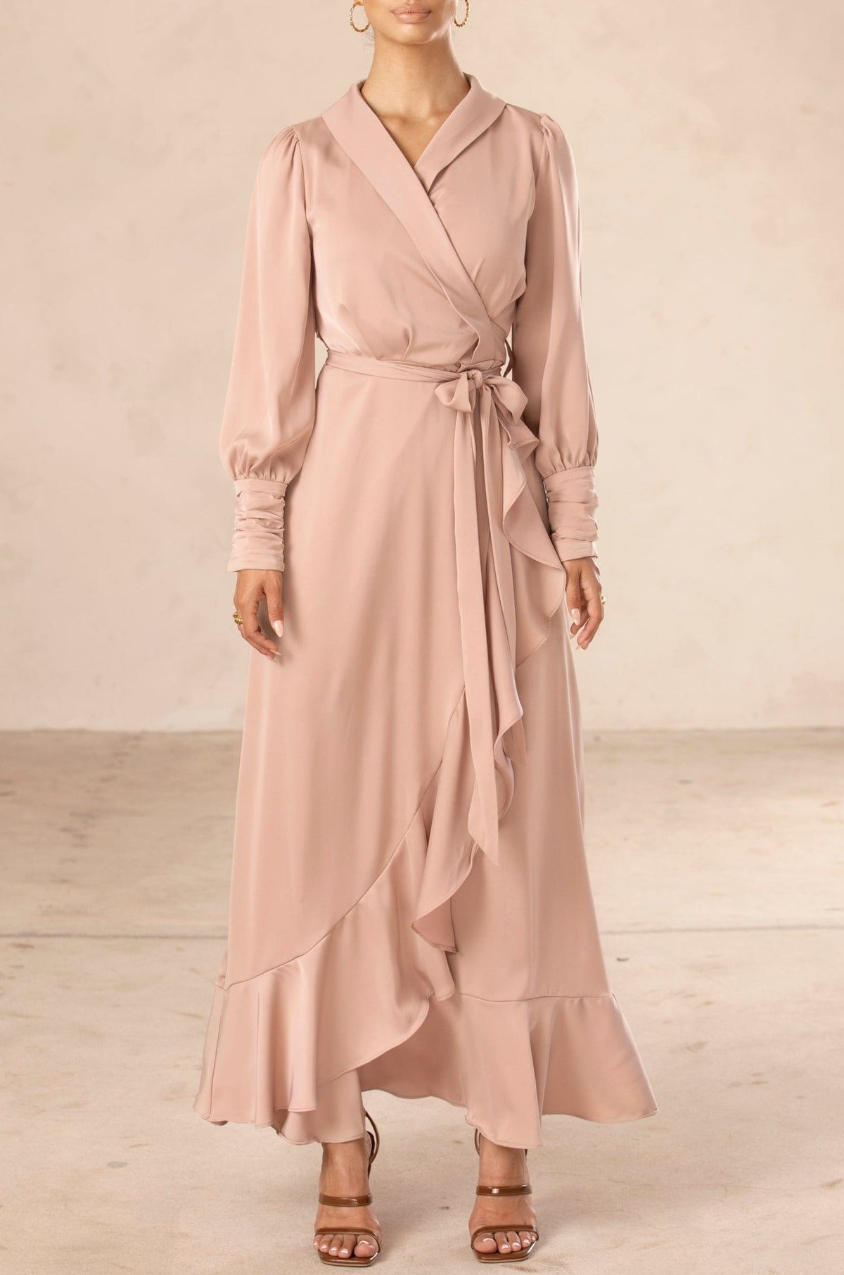 Jersey Prayer Two Piece Set - Dusty Pink