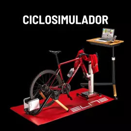 Ciclosimulador Rojo Elite