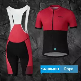 Ropra para Ciclismo Rojo negro blanco Ropra para Ciclismo Rojo negro blanco