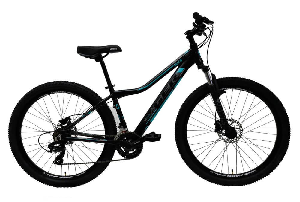 Bicicleta de Mujer MISS 27.5 Negro Turquesa