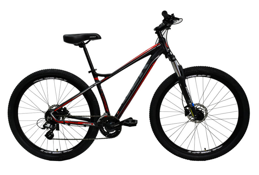 Bici Viper Negra Rojo