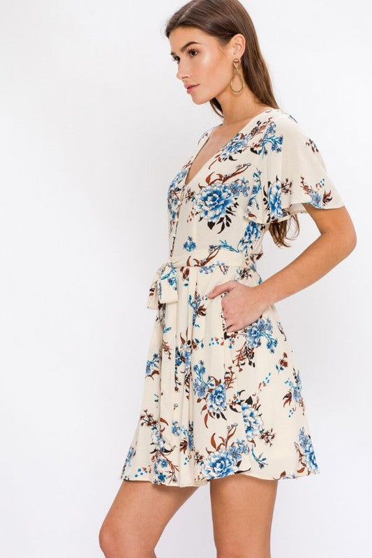 floral babydoll dress