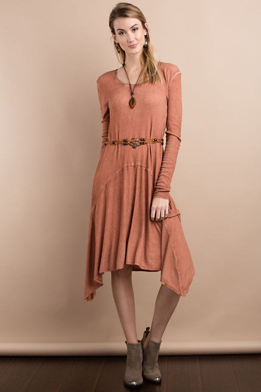 casual asymmetrical dress