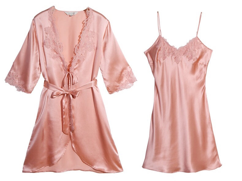 ladies silk nightgowns