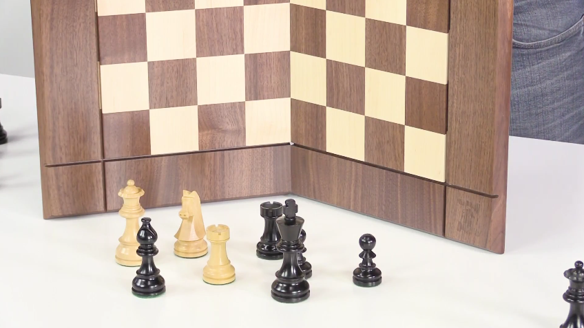 Standing Folded Chessboard