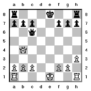 White to Play, Mate in One Move