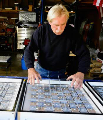 Ron Black Custom Concrete Chess Tables – Chess House