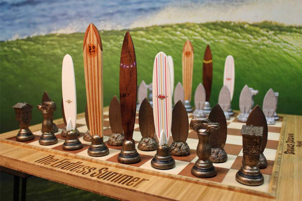 Dave Reynolds Surf Chess Set