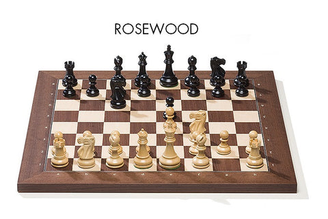 World Championship Chess Pieces Set 3.75 FIDE type+ 21 Ebony